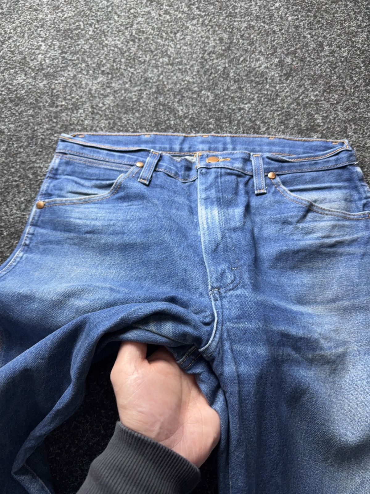 Wrangler Retro 90s Vintage Wrangler Classic Straight Leg Jeans W34 Size US 34 / EU 50 - 9 Thumbnail