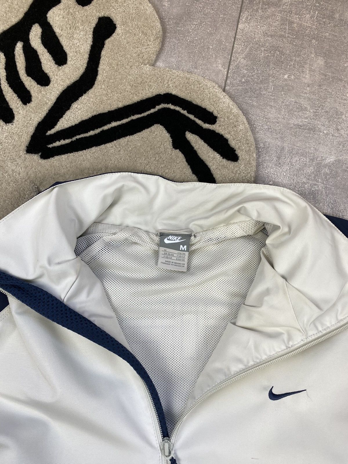 Nike × Vintage Mens Vintage Nike Air Track Light Zip Up Jacket Opium Y2K Size US M / EU 48-50 / 2 - 11 Thumbnail