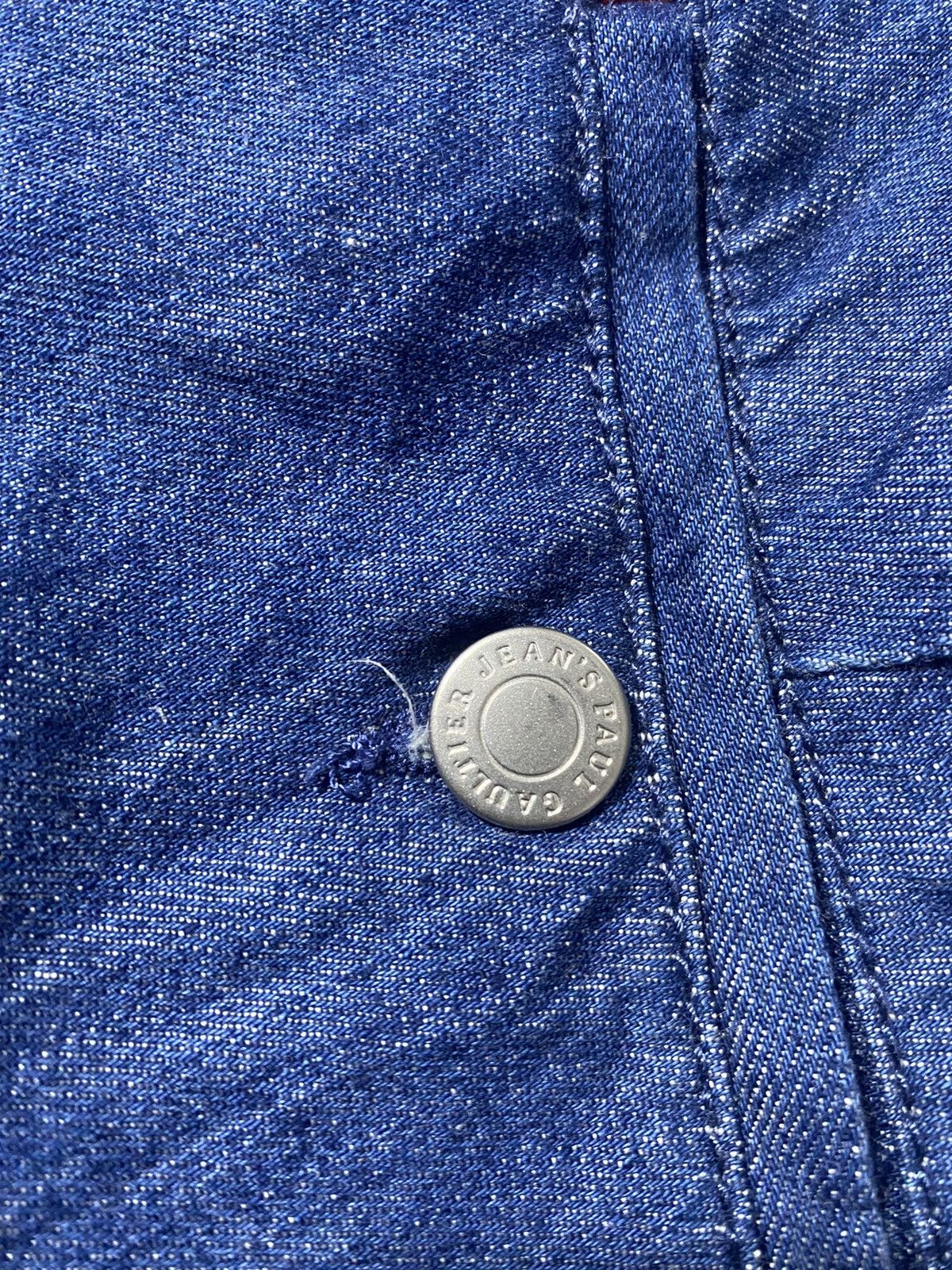 Jean Paul Gaultier Jean Paul Gaultier Selvedge Sideline Denim Pants Size US 33 - 9 Thumbnail