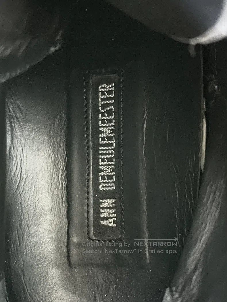 Ann Demeulemeester Ann Demeulemeester 37.5 high-top velvet board shoes and bo Size US 7 / IT 37 - 6 Thumbnail