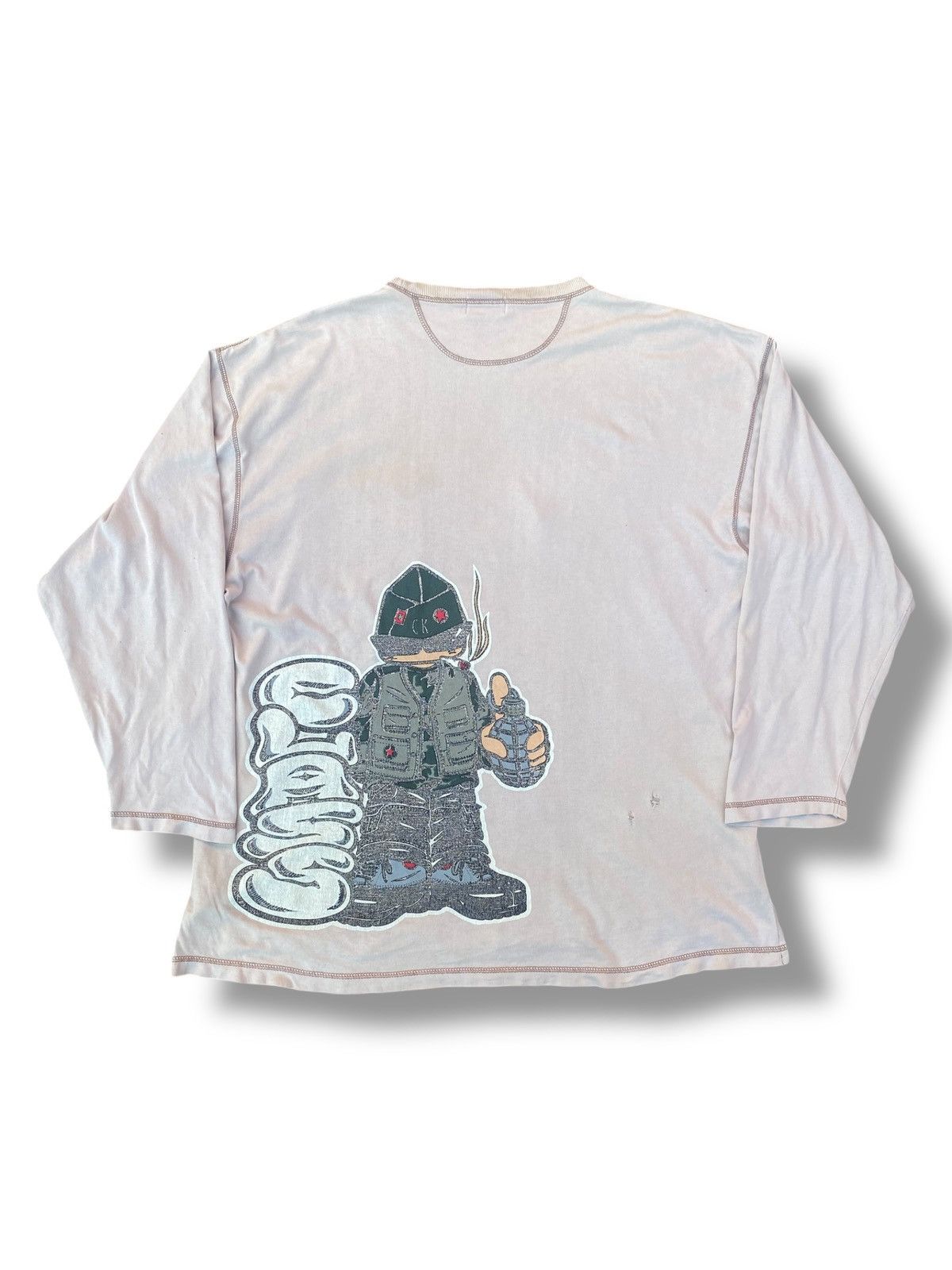 JNCO × Vintage Vintage 90s Class Kids Long Sleeve Shirt. #E10 Size US XL / EU 56 / 4 - 1 Thumbnail