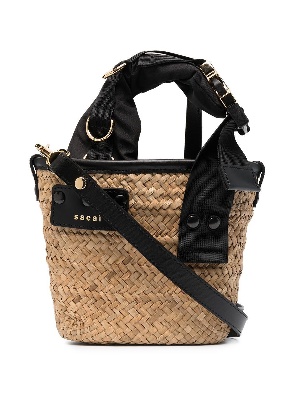 Sacai RAFIA BUCKET BAG Size ONE SIZE - 1 Thumbnail