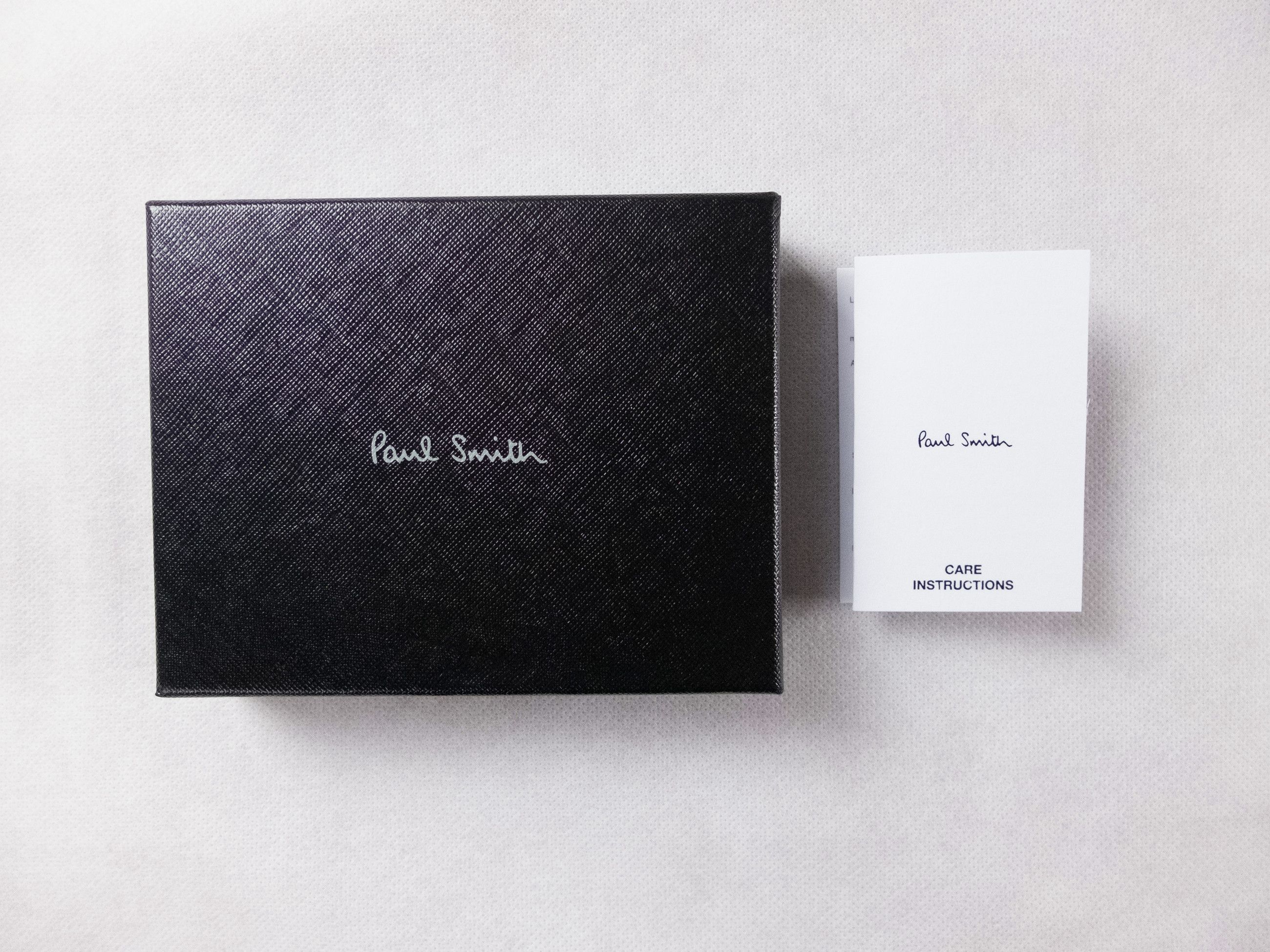Paul Smith PAUL SMITH black leather bifold wallet w colorful inside Size ONE SIZE - 7 Thumbnail