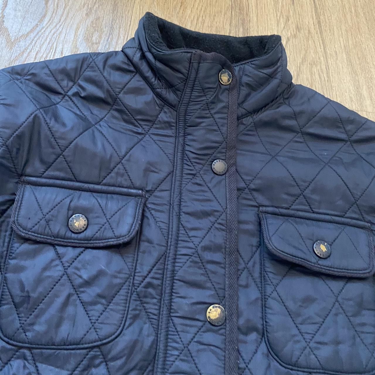 Barbour Navy Barbour quilted jacket with a quilted pattern Size US M / EU 48-50 / 2 - 4 Thumbnail