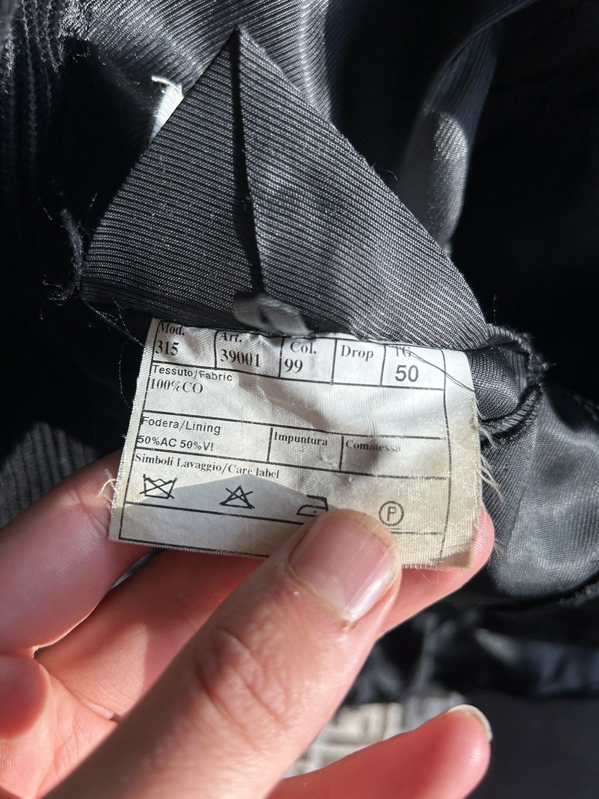 Alexander McQueen Black Corduroy Jacket Size US M / EU 48-50 / 2 - 10 Thumbnail