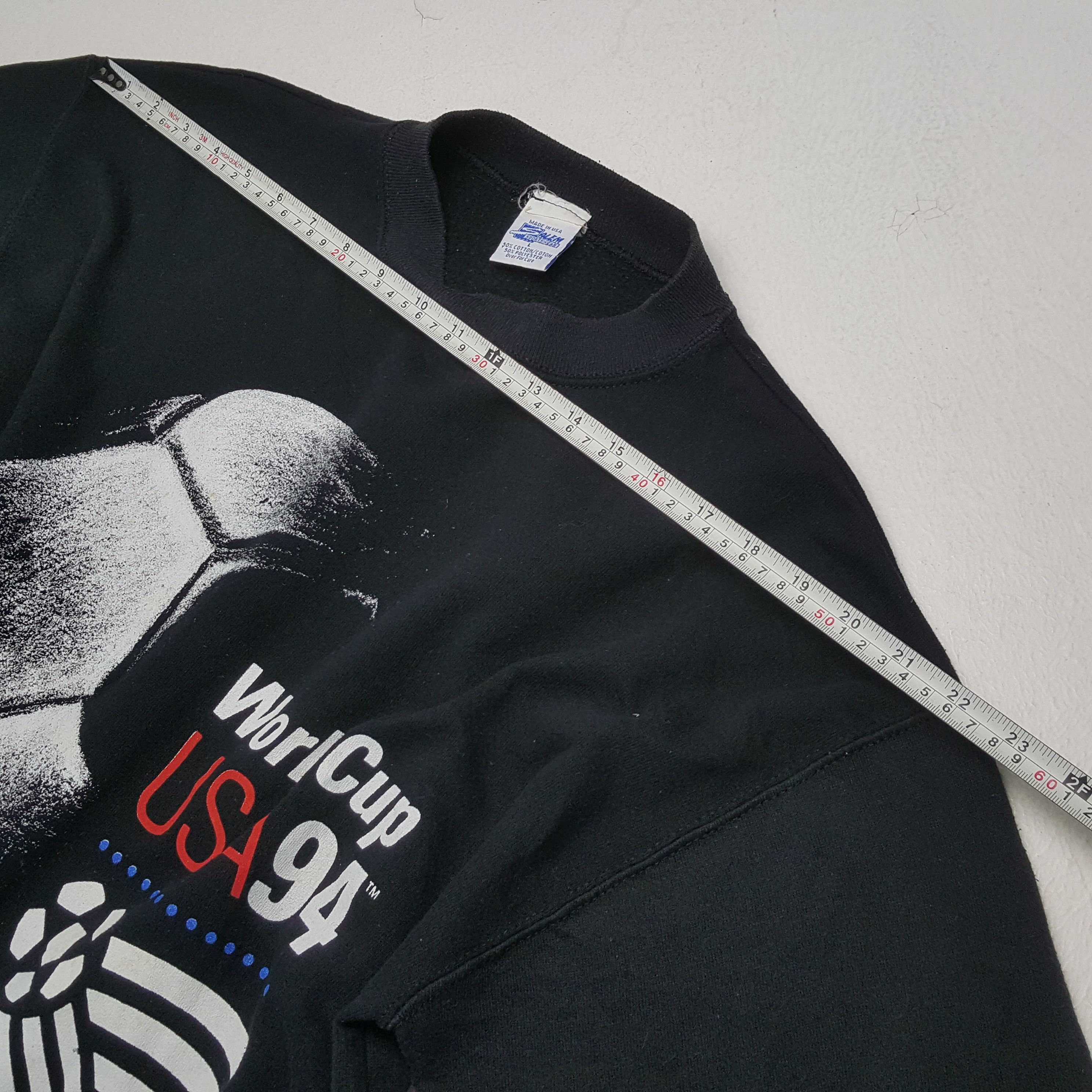 Vintage Vintage 90s WORLD CUP USA 1994 Promotion Sweatshirts Size US L / EU 52-54 / 3 - 4 Thumbnail