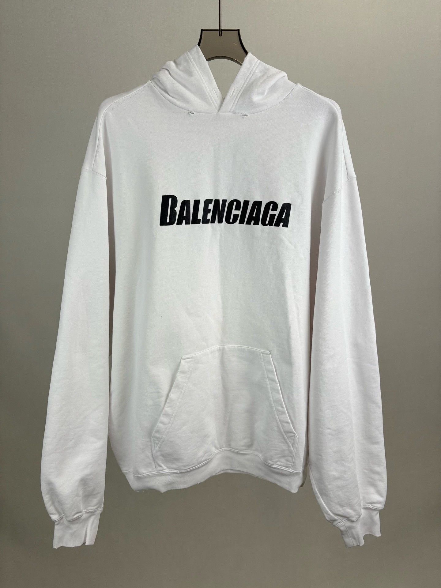 Balenciaga BALENCIAGA Logo Hoodie XXS Size XXS / US 00 / IT 34 - 1 Thumbnail