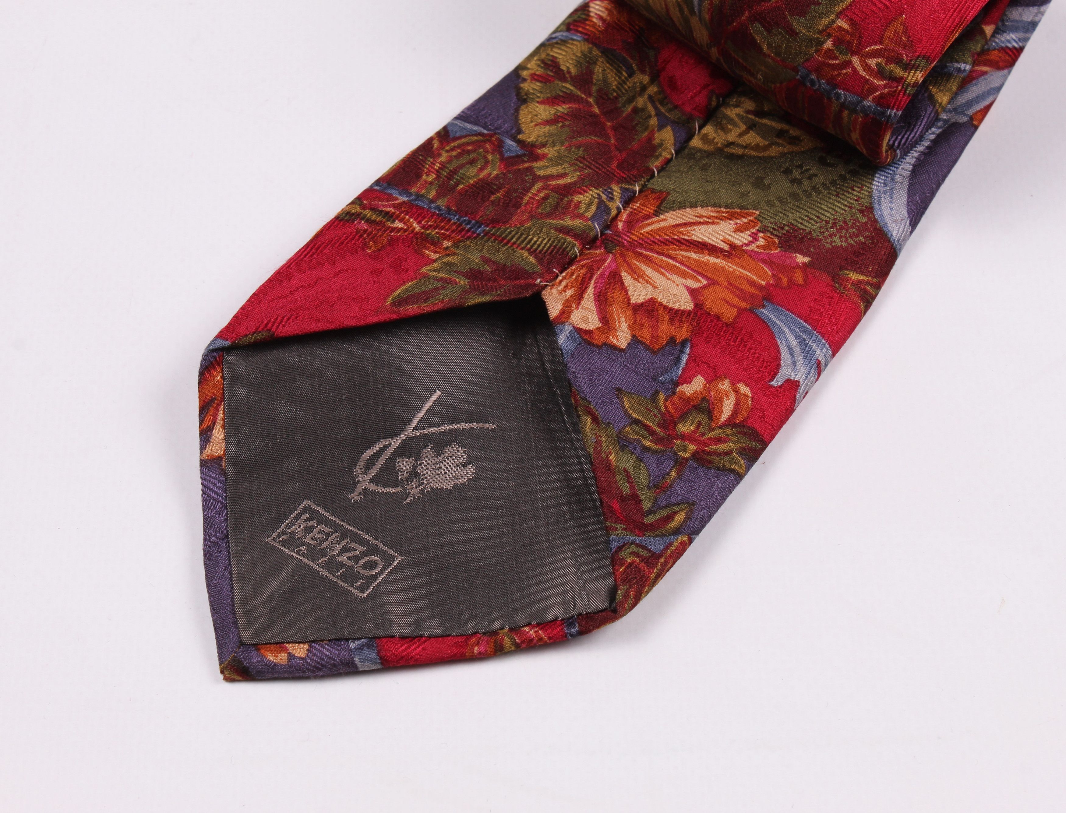 Kenzo Vintage Kenzo Paris Silk Printed Tie Size ONE SIZE - 3 Thumbnail