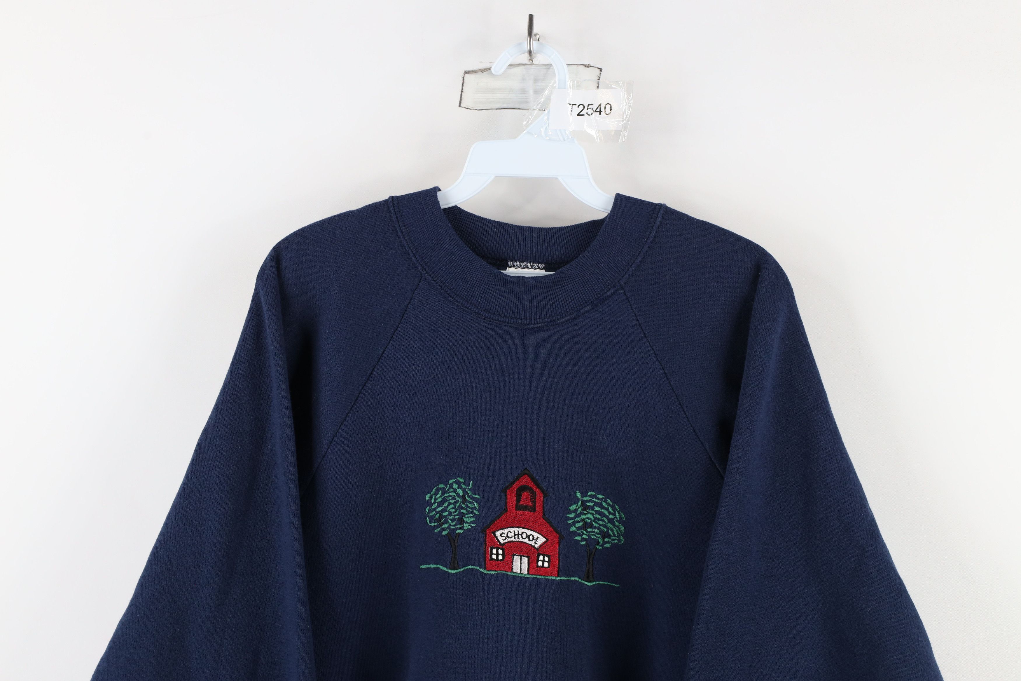 Vintage Vintage 90s Streetwear Teacher Crewneck Sweatshirt USA Size US XL / EU 56 / 4 - 2 Thumbnail