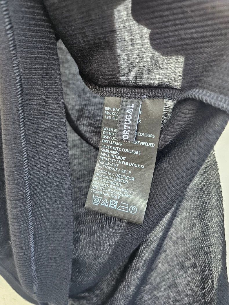 Ann Demeulemeester Ann Demeulemeester Silk Black Tank Top-2506 Size XXS / US 00 / IT 34 - 5 Thumbnail
