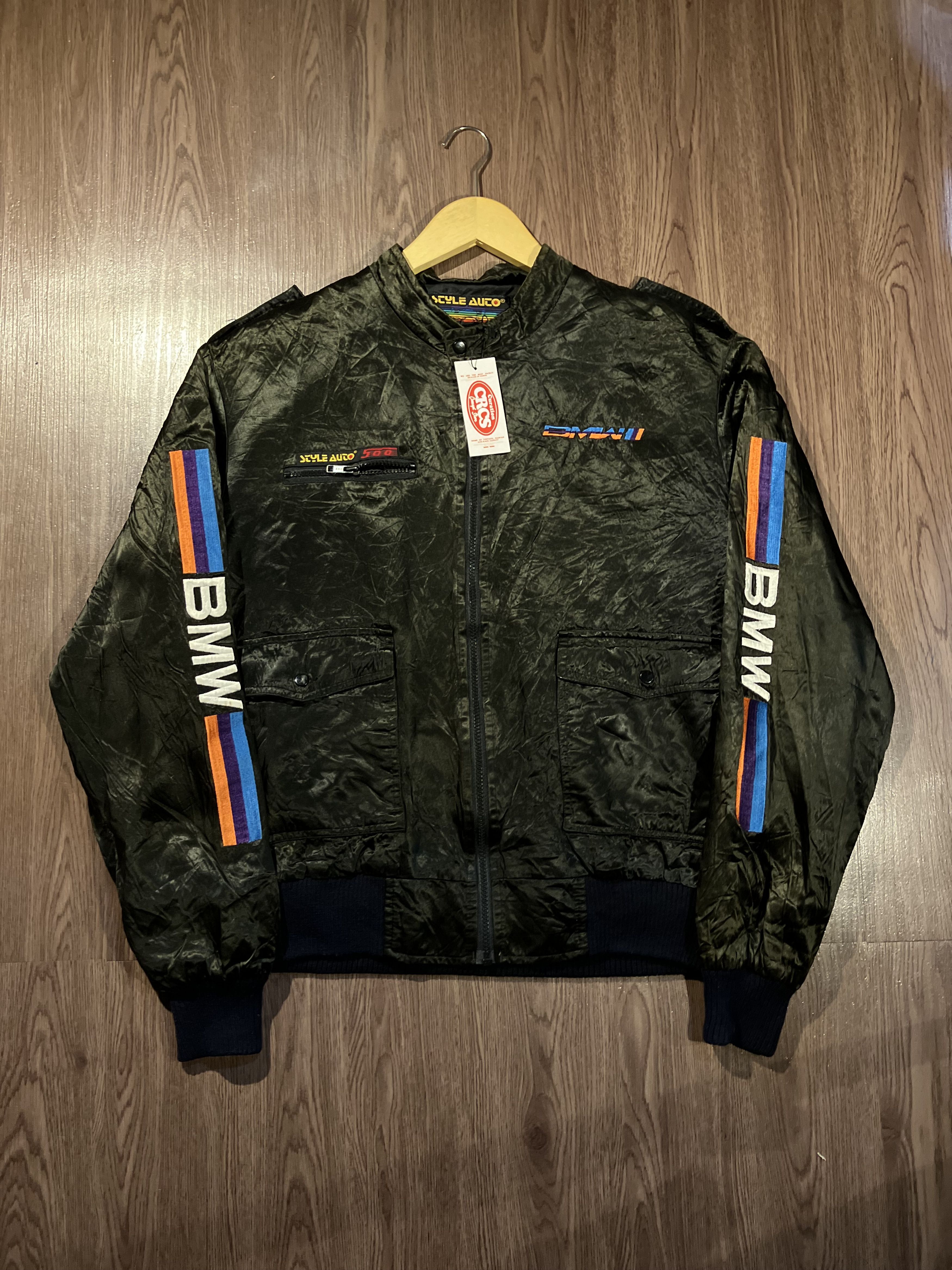 Other BMW Satin Bomber Jacket By Style Auto Size US XL / EU 56 / 4 - 1 Thumbnail