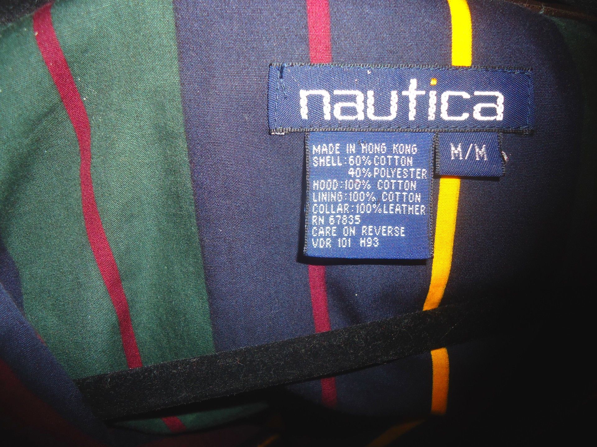 Nautica Retro Old School VINTAGE NAUTICA BROWN BOMBER HOODED JACKET Size US M / EU 48-50 / 2 - 4 Thumbnail