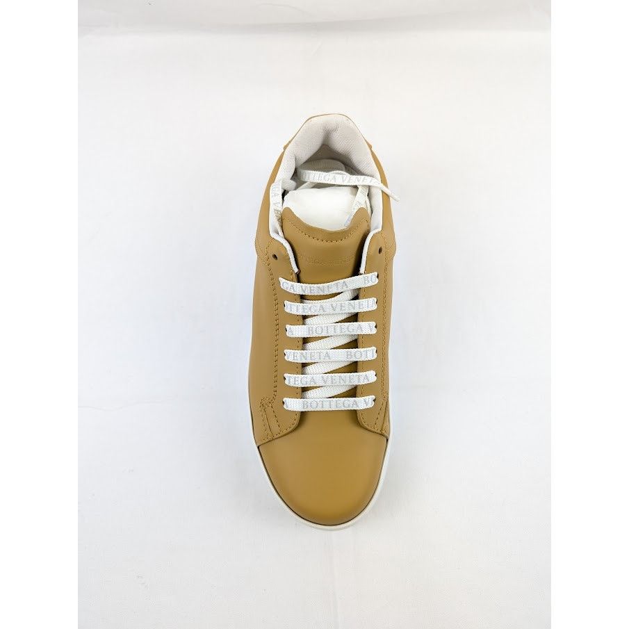 Bottega Veneta o1rshd1 Bolt Calf Sneaker Pelle S.GOMM in Butterscotch Size US 7 / EU 40 - 12 Thumbnail