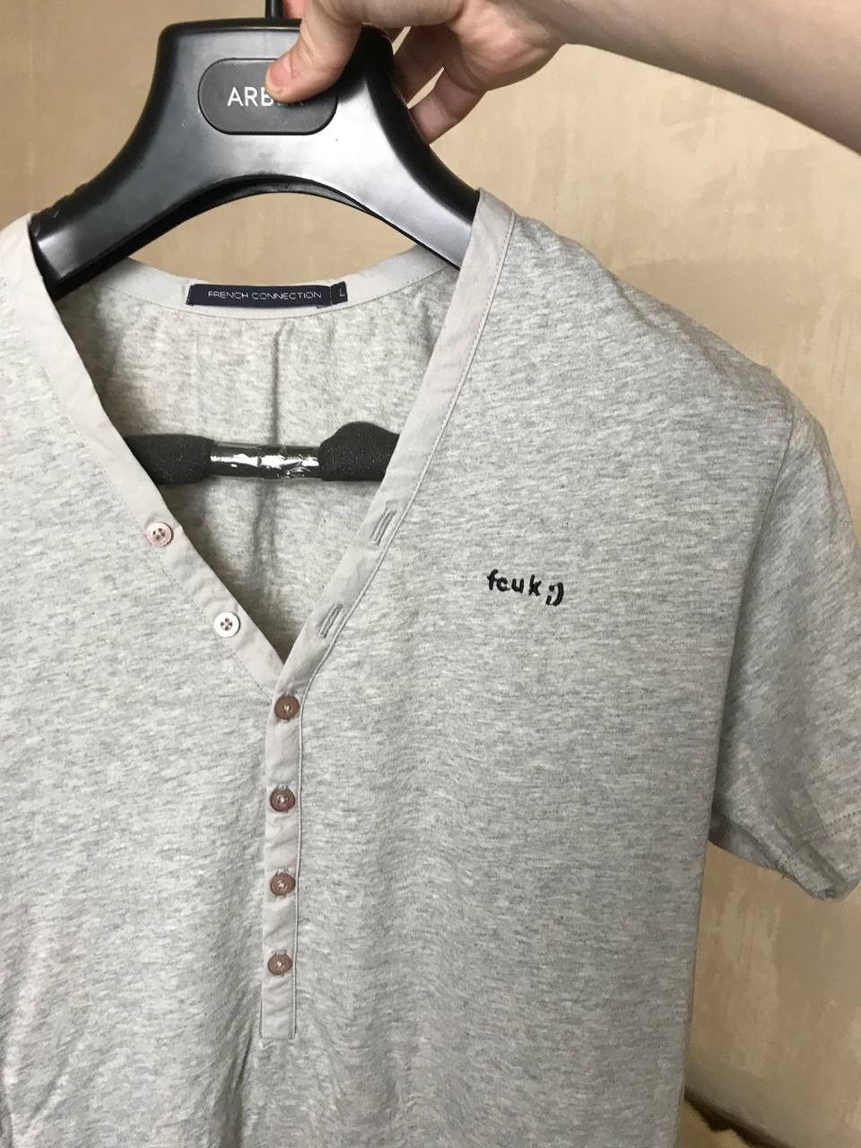FCUK × French Connection 🔥 FCUK x FRENCH CONNECTION LOGO TEE SHIRT Y2K Japan Street Size US L / EU 52-54 / 3 - 6 Thumbnail