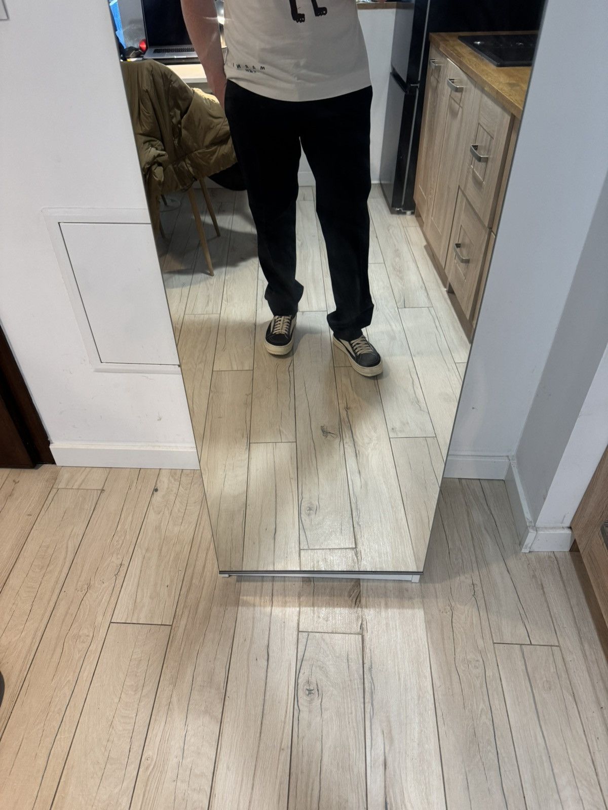 Prada Archive Prada Black Tab Logo Casual Pants Size US 36 / EU 52 - 2 Thumbnail