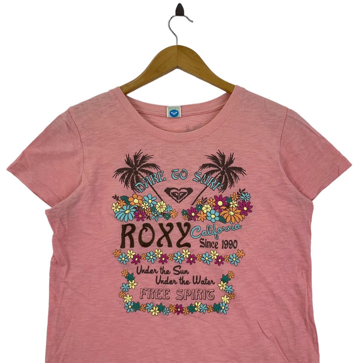 Quiksilver QUIKSILVER ROXY Flowers California Spirit Tee Shirt Size XL / US 12-14 / IT 48-50 - 2 Thumbnail