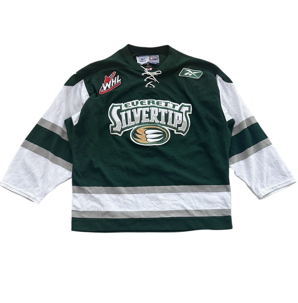 2006 Everet Silvertip WHL CHL hockey game jersey fight strap
