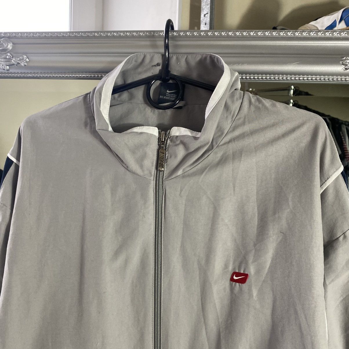 Nike 90’s NIKE TRACK JACKET RETRO SWOOSH LOGO Y2K Size US XL / EU 56 / 4 - 3 Thumbnail