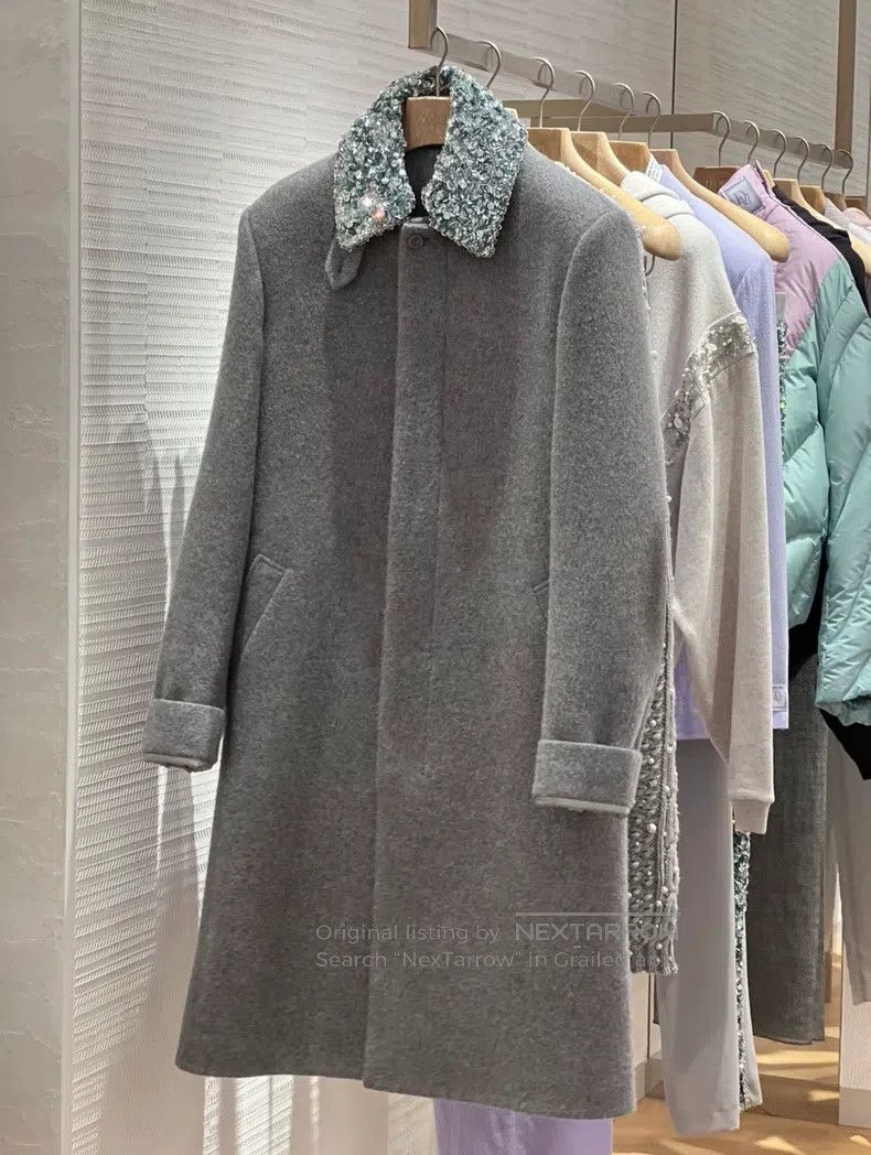 Dior Dior 23fw light gray high-end customised rhinestone glass Size US M / EU 48-50 / 2 - 8 Thumbnail