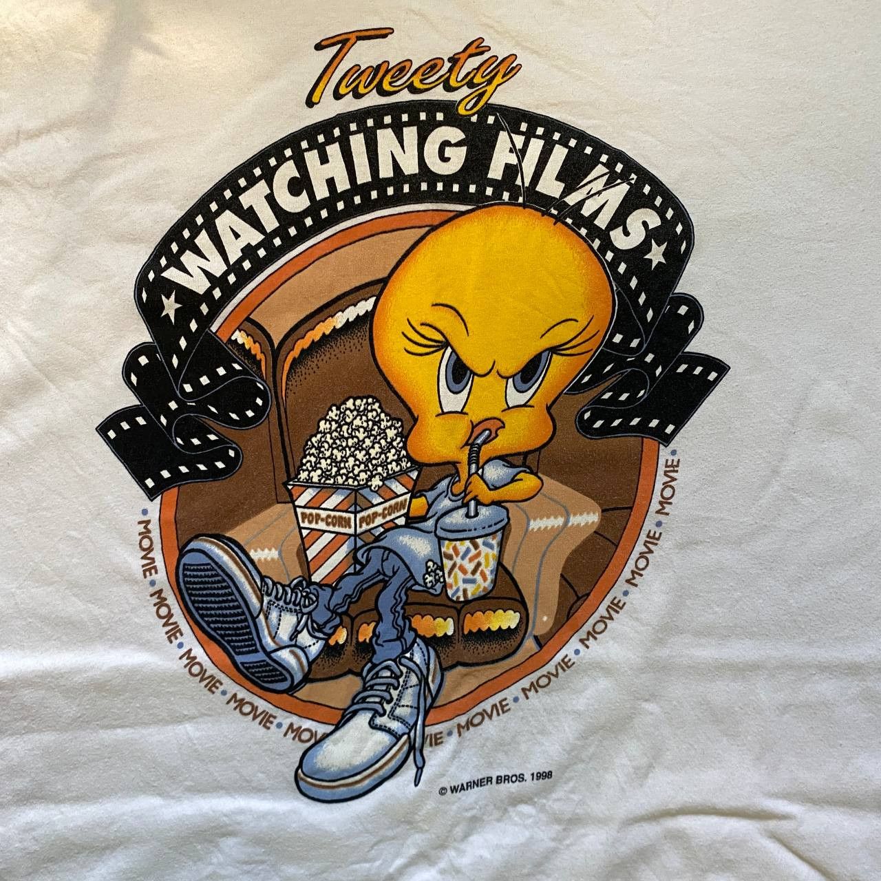 Cartoon Network VINTAGE 1998 LOONEY TUNES TWEETY BIRD RARE WARNER BROS TEE Size US XL / EU 56 / 4 - 2 Thumbnail