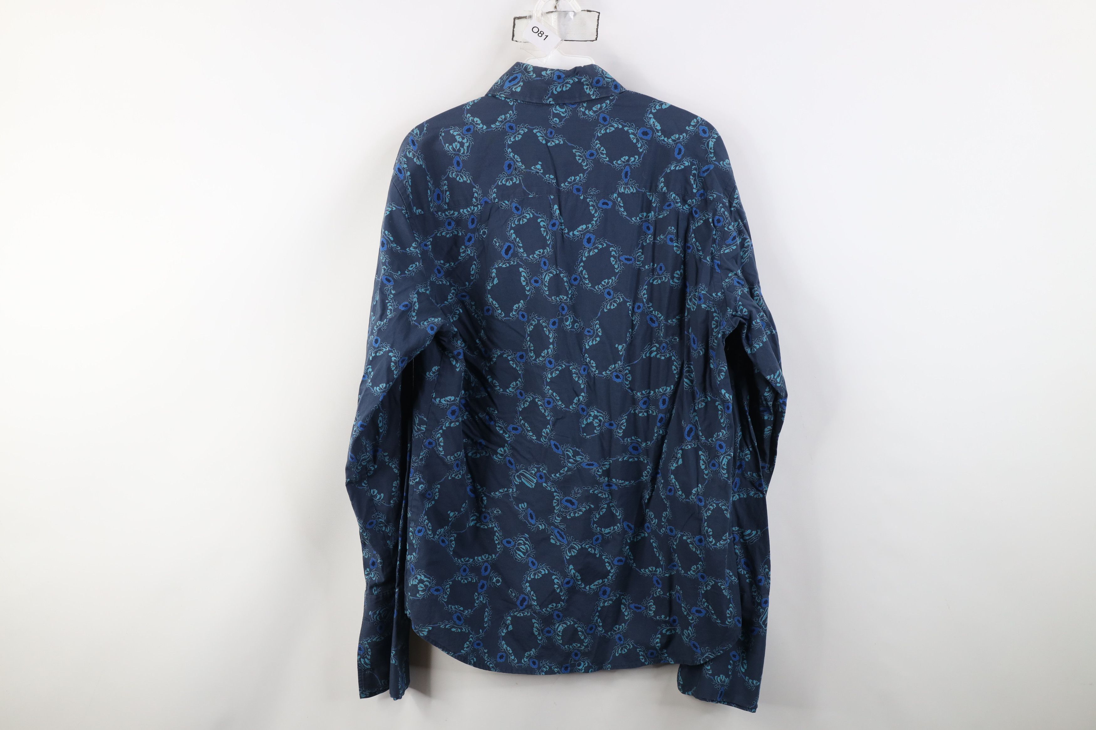 Theory Theory Andrew Flower All Over Print French Cuff Shirt Size US S / EU 44-46 / 1 - 10 Thumbnail