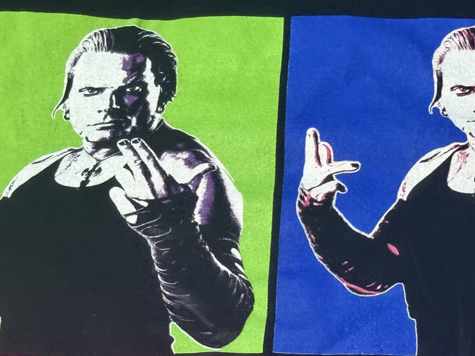 WWE Vintage Y2K TNA IMPACT Wrestling Jeff Hardy Heel T Shirt Size US M / EU 48-50 / 2 - 4 Thumbnail