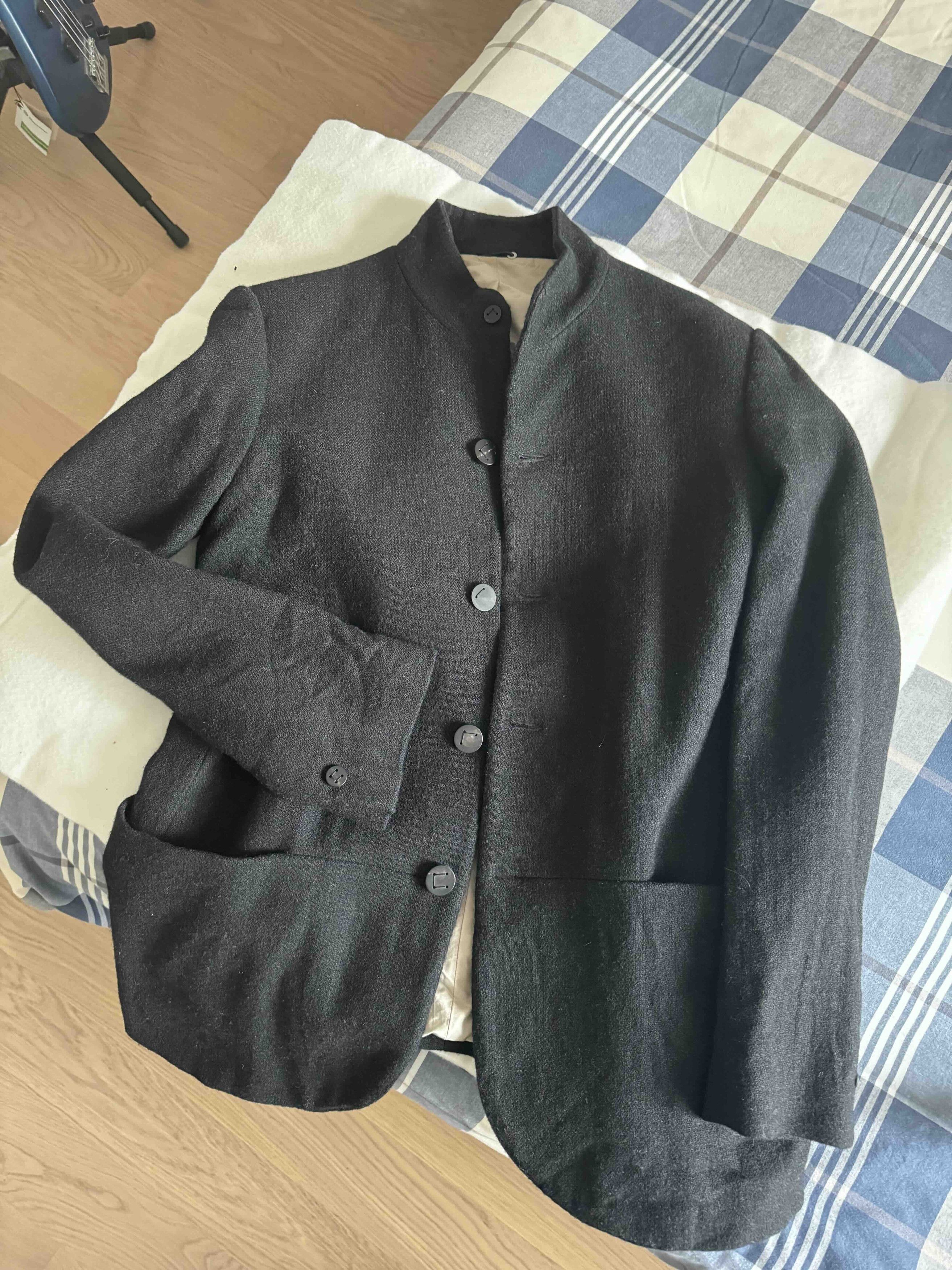 image of Label Under Construction Farmer Jacket in Black, Men's (Size Medium)
