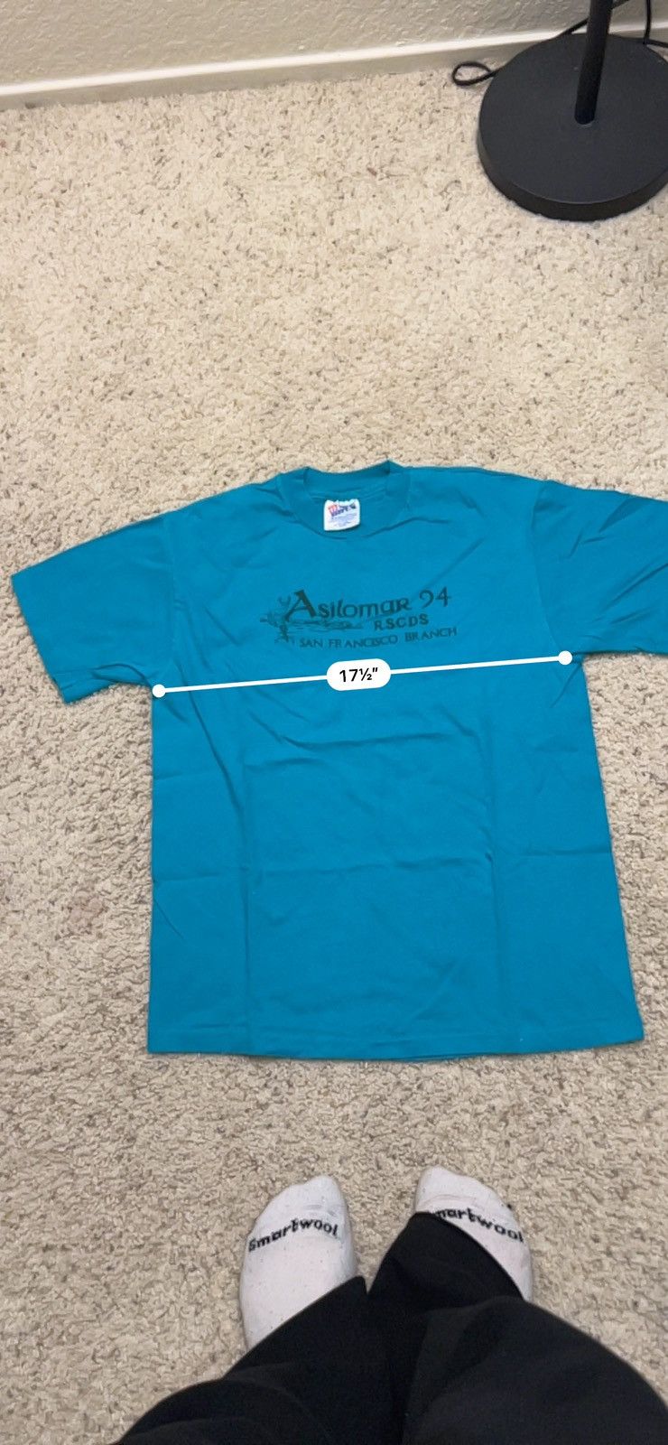 Vintage Vintage 1994 Asilomar RSCDS single stitch Size US M / EU 48-50 / 2 - 5 Thumbnail