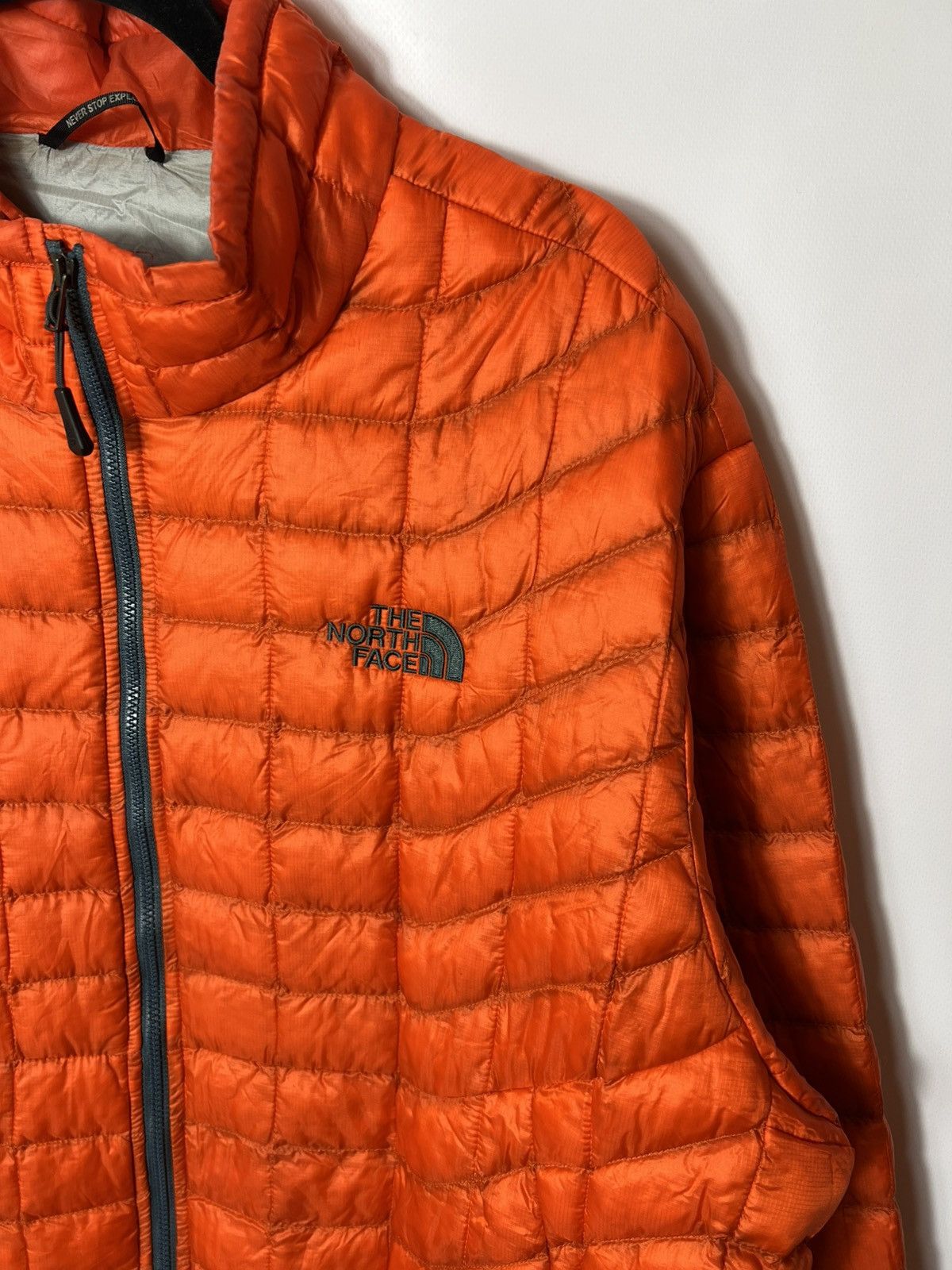 The North Face Vintage outdoor North Face Thermoball Puffer Jacket Full Zip Size US XXL / EU 58 / 5 - 4 Thumbnail