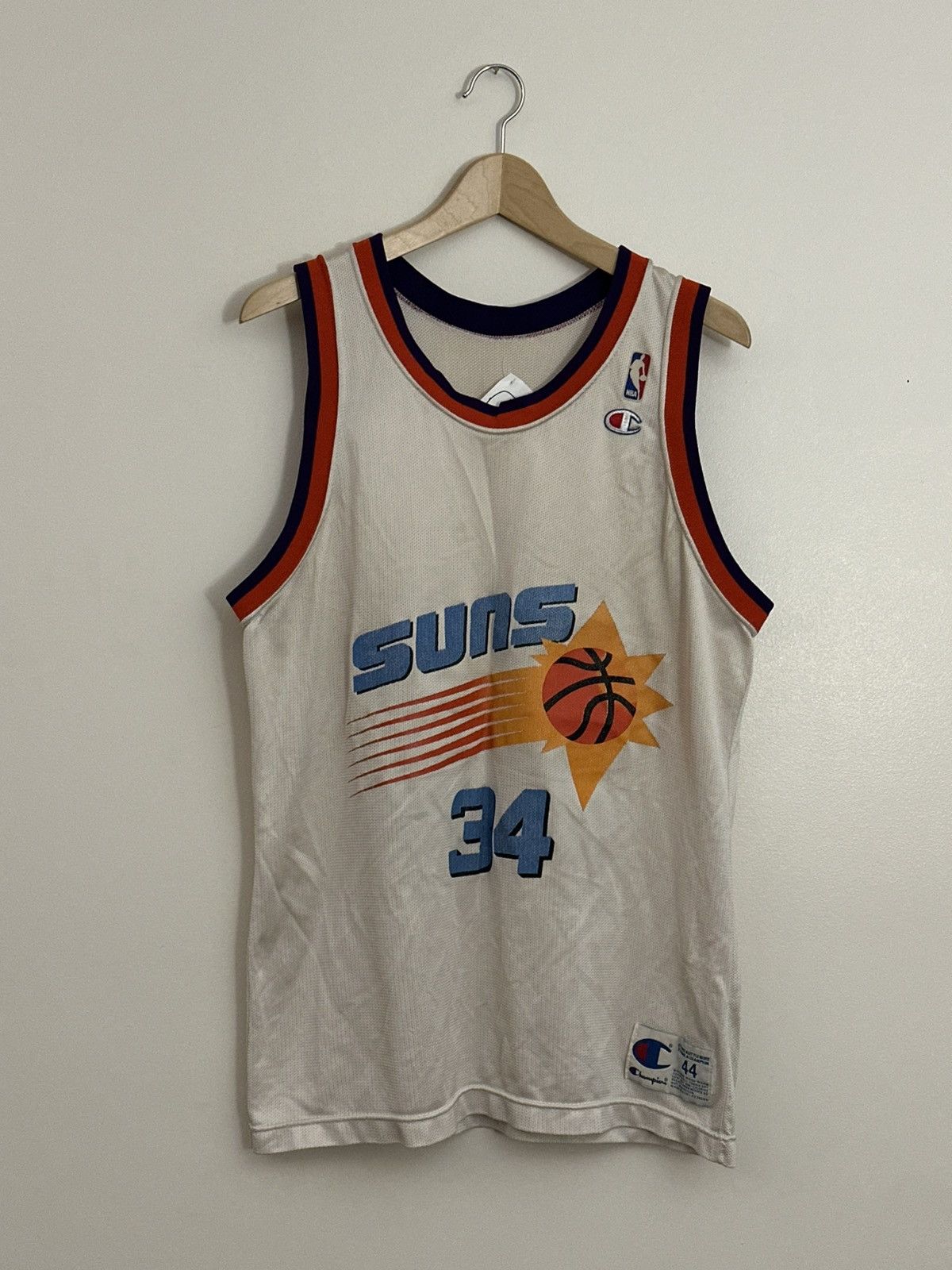 Champion × NBA × Vintage Vtg 90s Charles Barkley Phoenix suns #34