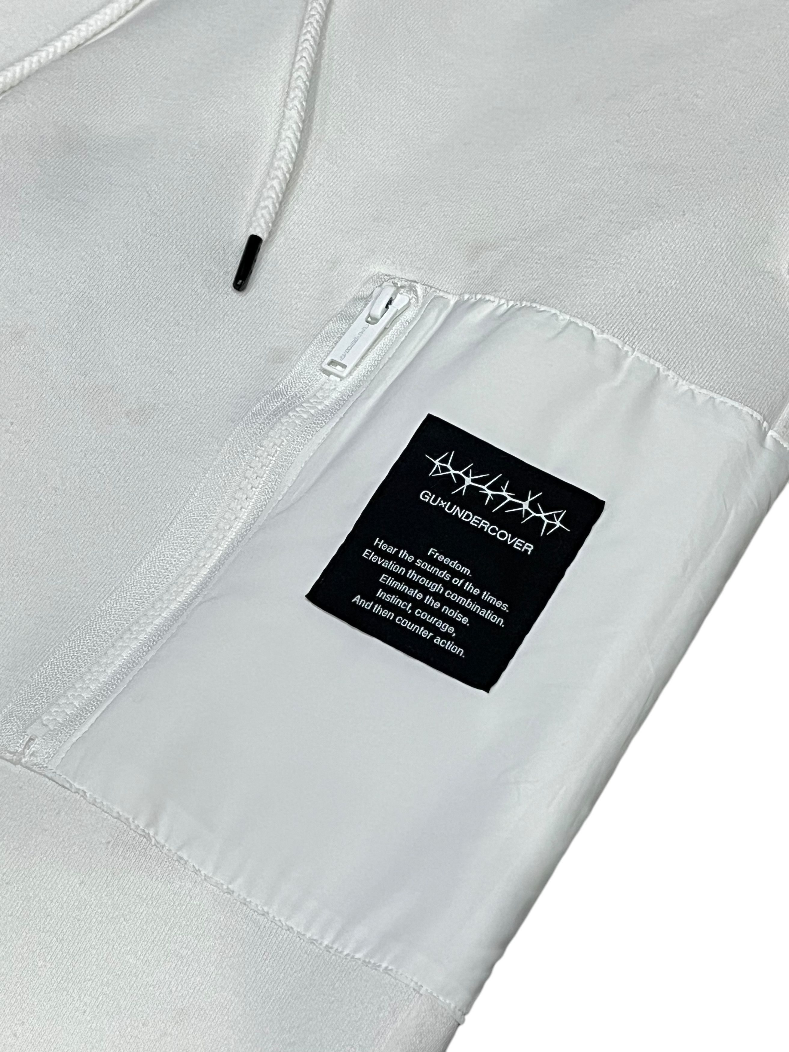 Undercover 🔥🎧"FREEDOM NOISE" GUxUNDERCOVER White Sweat Pants Size US 34 / EU 50 - 11 Thumbnail