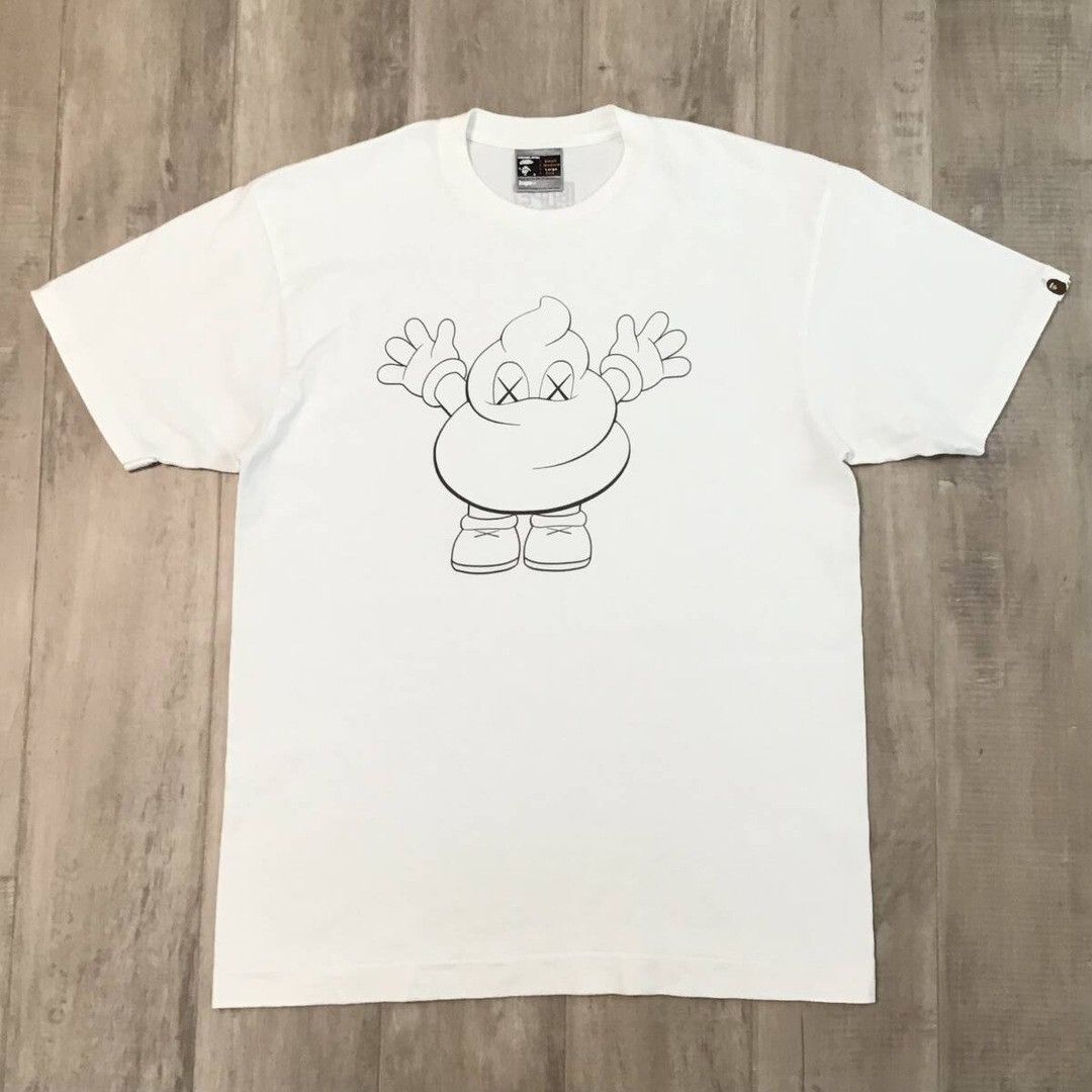 Bape × Kaws × Nigo BAPE × KAWS WARM REGARDS logo T-shirt a bathing ape NIGO Size US L / EU 52-54 / 3 - 1 Thumbnail