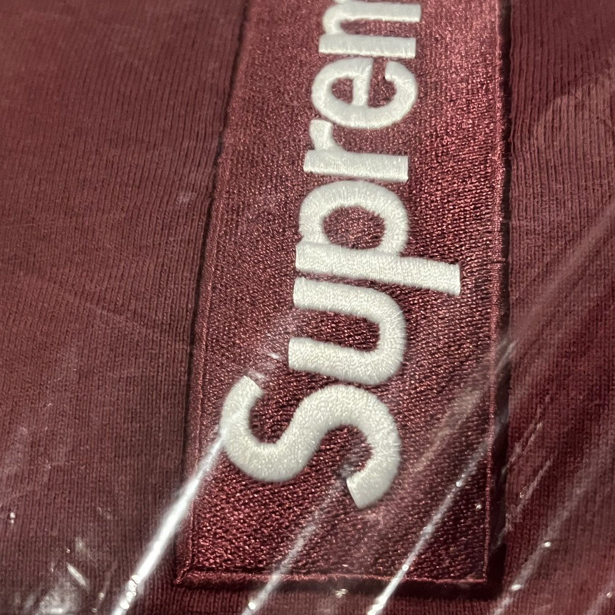 Supreme Supreme Plum Box Logo hoodie Size US XL / EU 56 / 4 - 10 Thumbnail