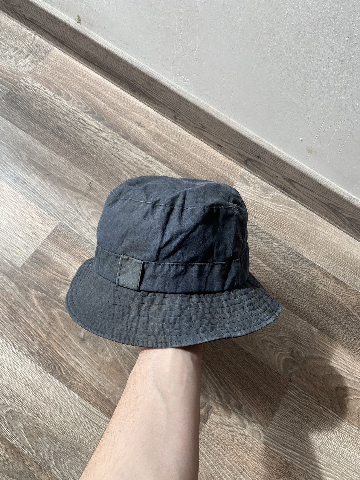 Barbour × Vintage Vintage Barbour Wax Hat Size ONE SIZE - 1 Thumbnail