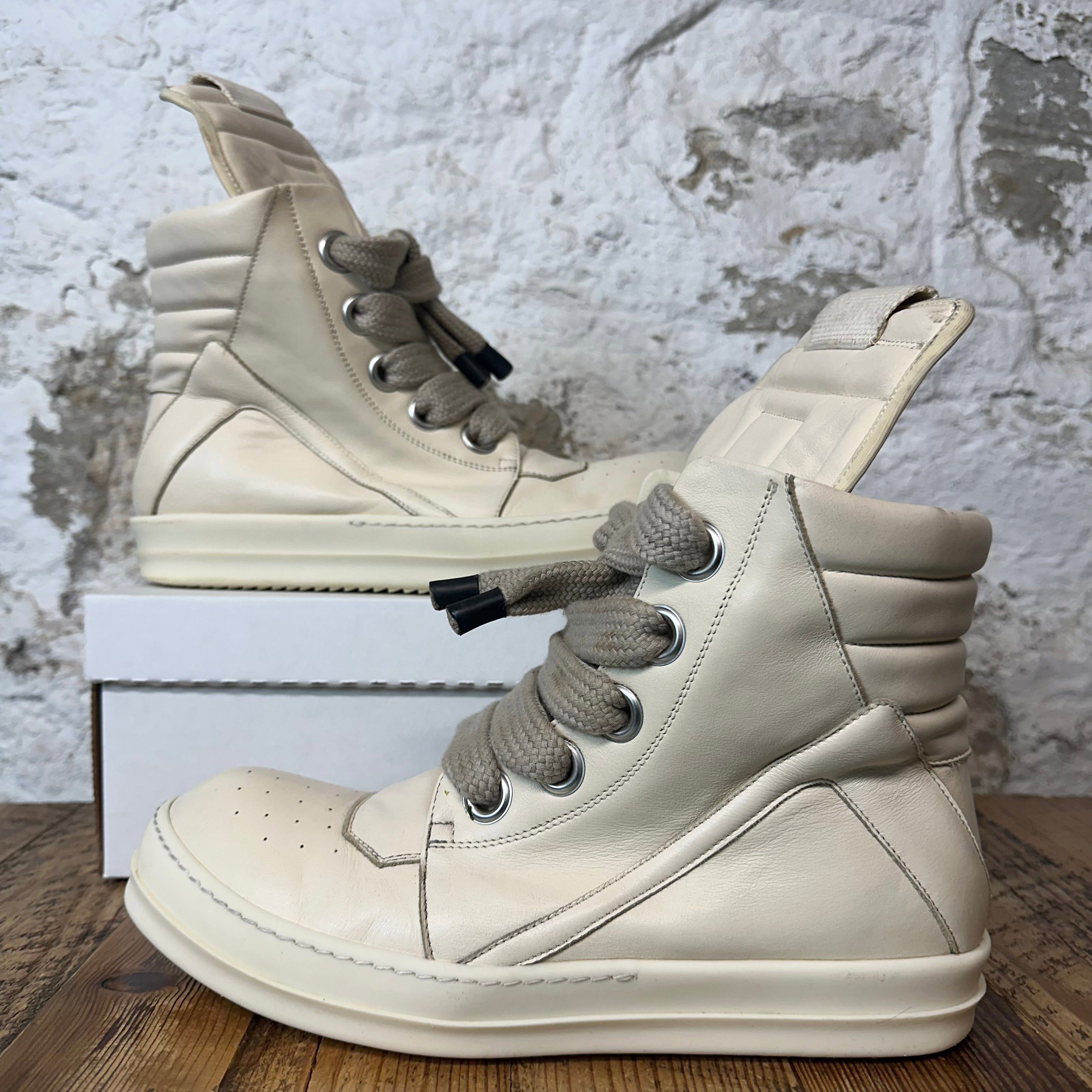 Rick Owens RAMONE JUMBO LACE LEMON PORTERVILLE 43.5(10.5US) | Grailed