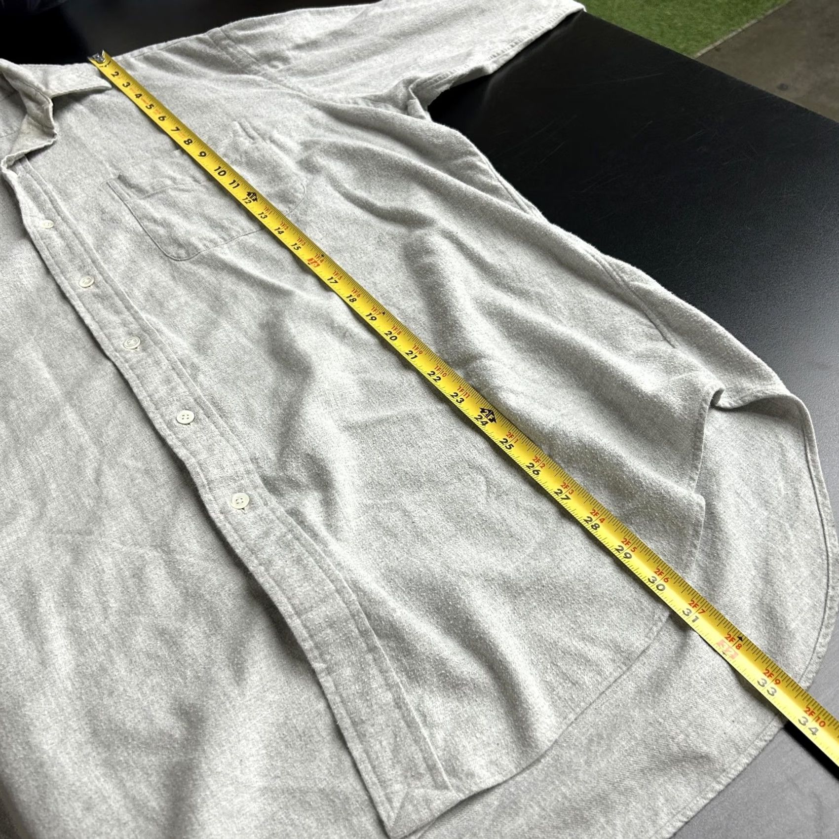 Polo Ralph Lauren Polo Ralph Lauren Shirt Mens XL Gray Cotton Button Down Casual Lowell Sport Size US XL / EU 56 / 4 - 5 Thumbnail