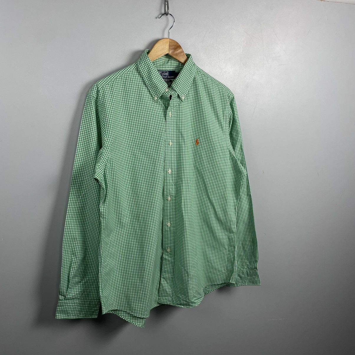 Polo Ralph Lauren Vintage 90’s Polo Ralph Lauren Green Shirt Button Up size L Size US L / EU 52-54 / 3 - 4 Thumbnail