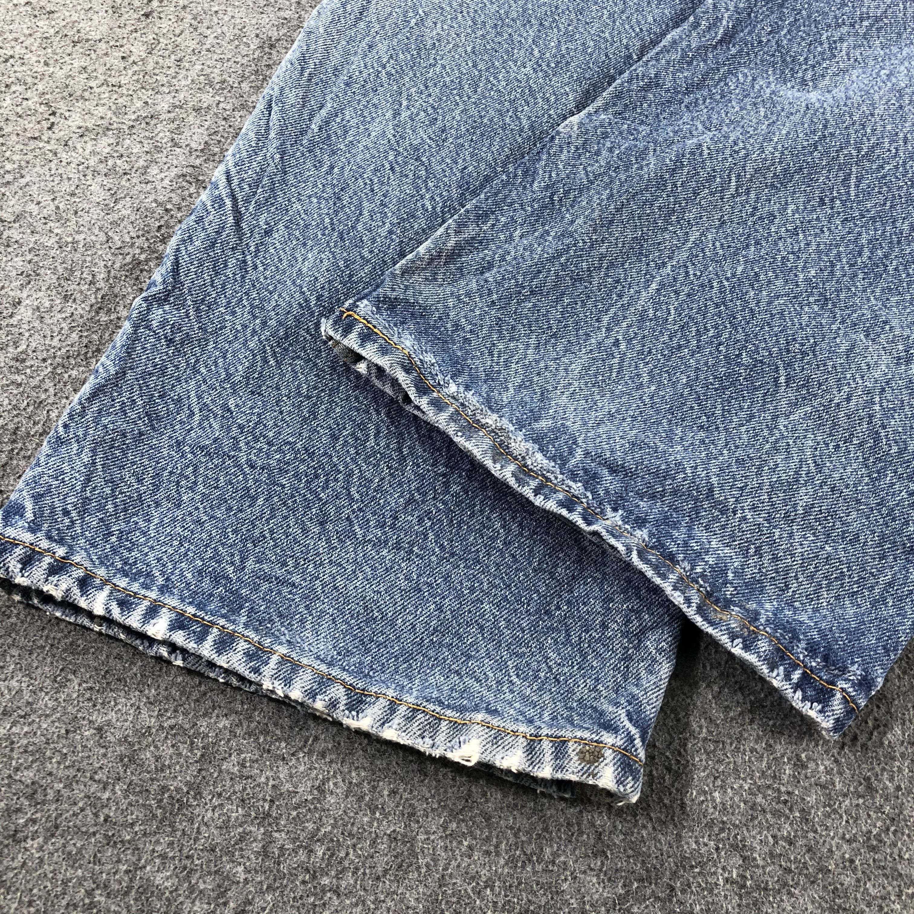 Levi's Vintage Blue Wash Levis 505 Jeans-J2637 Size US 41 - 6 Thumbnail