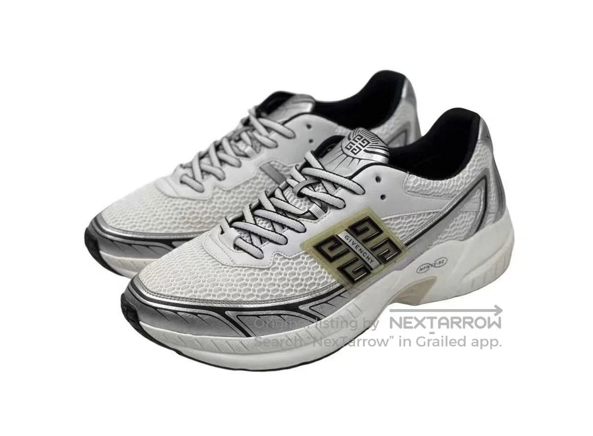 Givenchy White Low-Top Sneakers Size 9.5. Size US 9.5 / EU 42-43 - 1 Thumbnail
