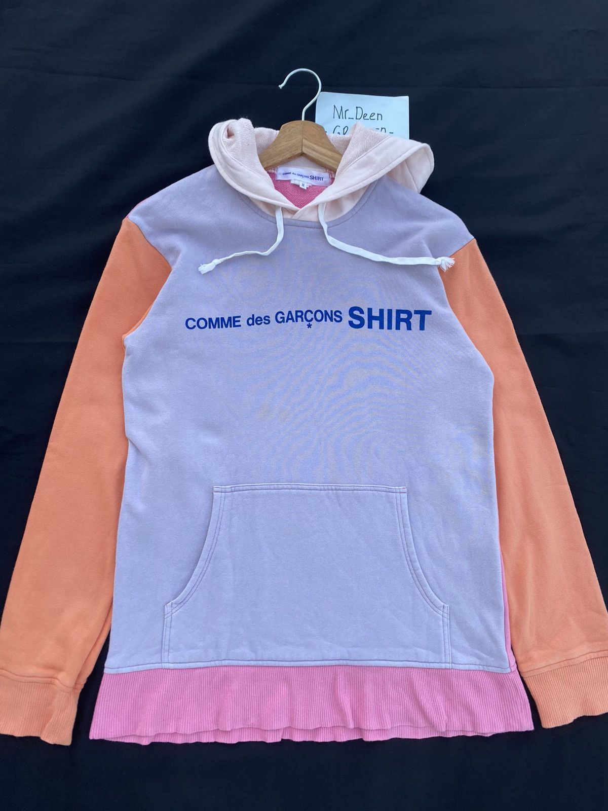 Comme des Garcons Rare Vintage COMME des GARCONS SHIRT Spellout Hoodie Size US M / EU 48-50 / 2 - 5 Thumbnail