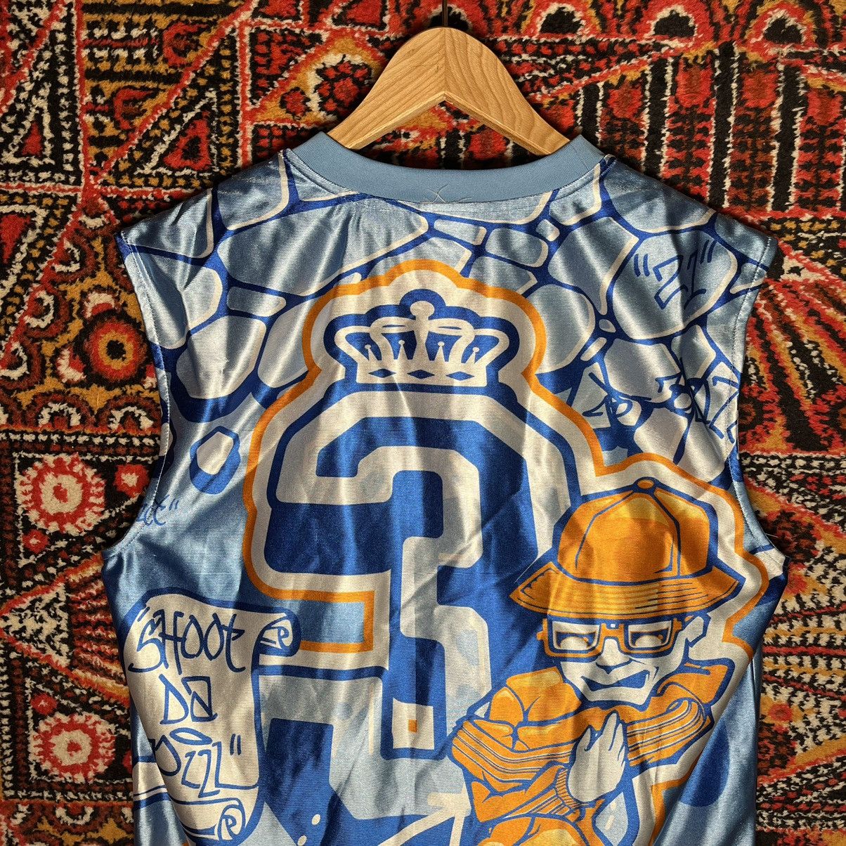 Adidas Vintage Adidas Backetball Rap double sided T-shirt🏀 Size US M / EU 48-50 / 2 - 4 Thumbnail