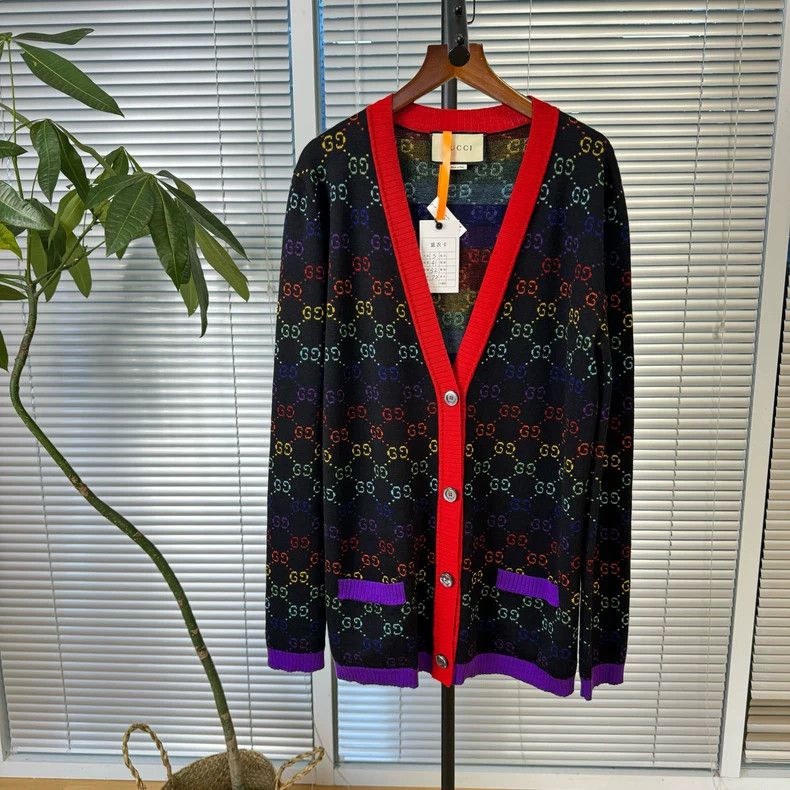 Gucci Gucci Rainbow old flower cardigan sweater 2501-Nextarrow Size US S / EU 44-46 / 1 - 1 Thumbnail