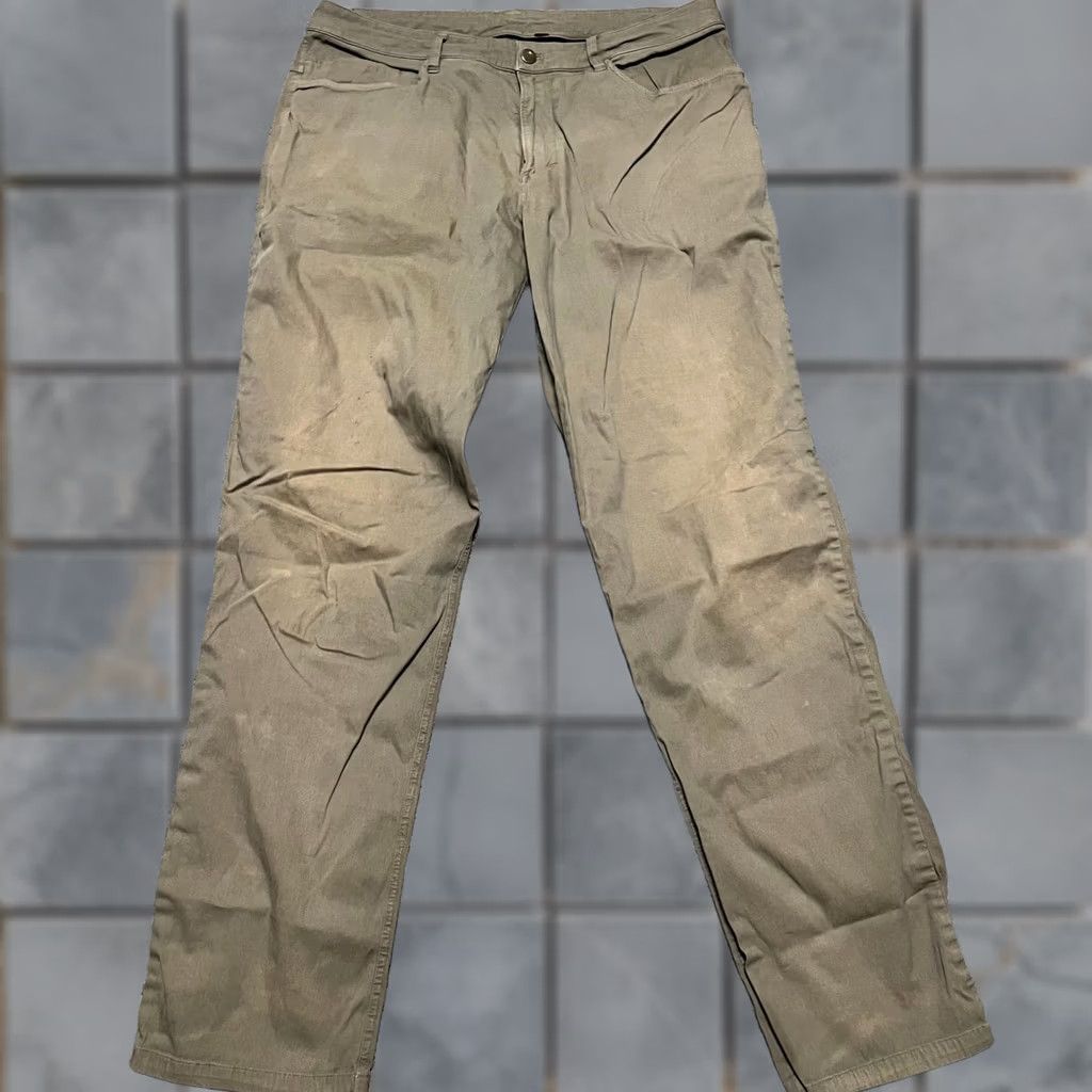 Lululemon Lululemon Pants Mens Gray Tan Performance 35x33 **flaws Size US 34 / EU 50 - 1 Thumbnail