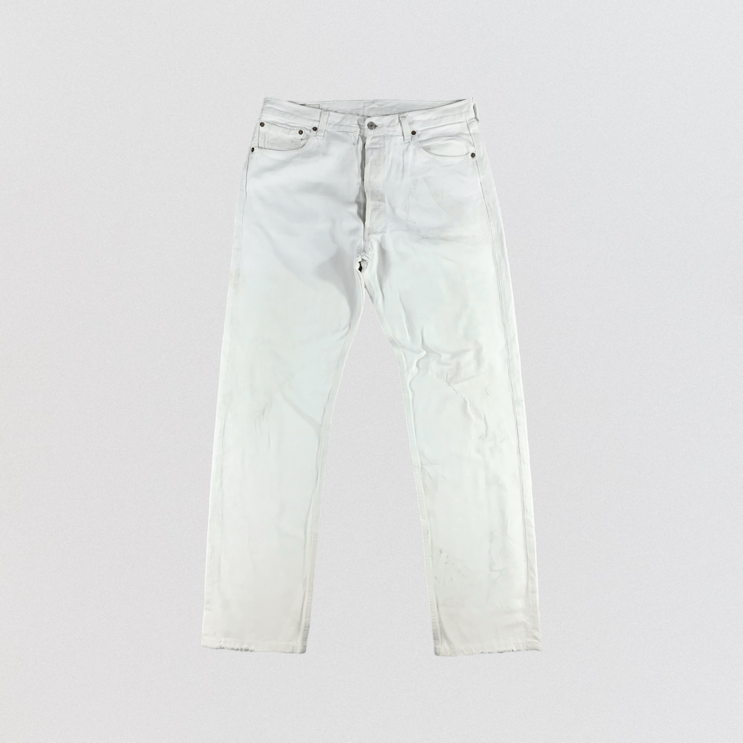 Levi's × Vintage Vintage 90s Light Wash Levis 501 Jeans - JM2311 Size US 36 / EU 52 - 1 Thumbnail