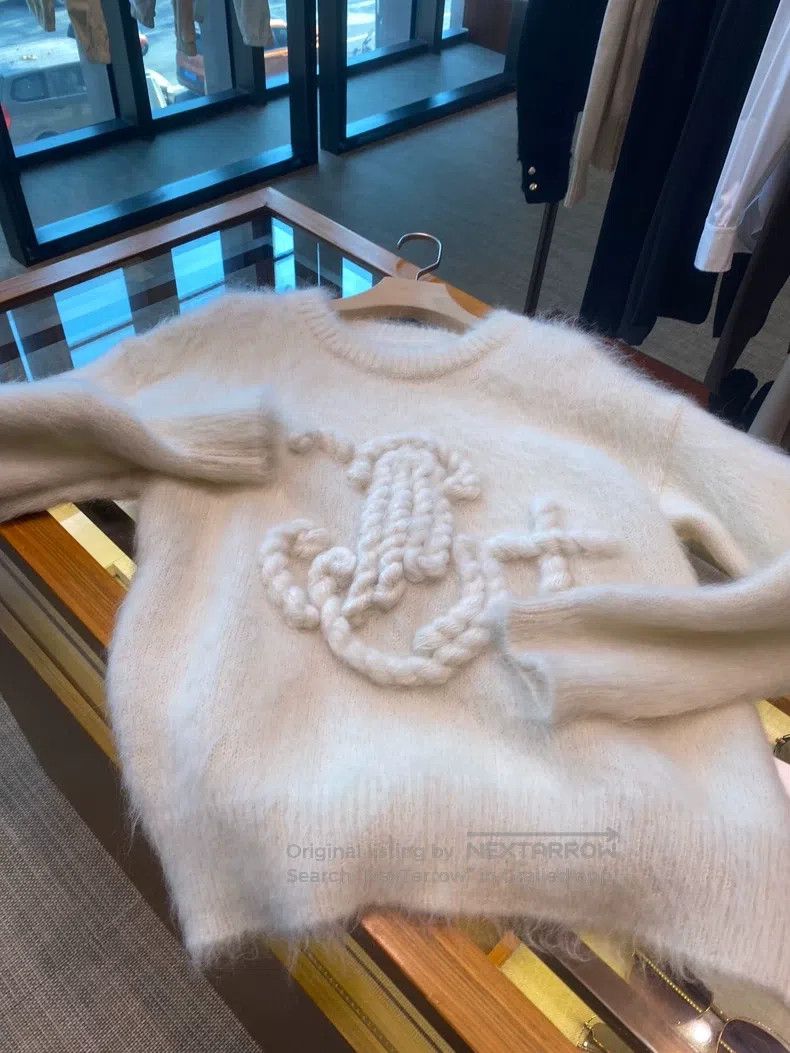 Jil Sander Jil Sander size 34 Mohair Letter Sweater Size S / US 4 / IT 40 - 1 Thumbnail