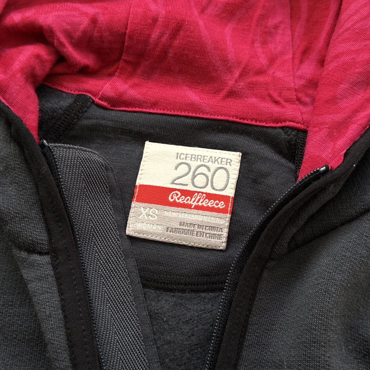 Icebreaker Icebreaker 260 Realfleece Merino Wool Zip Hoodie Jacket Size XS / US 0-2 / IT 36-38 - 6 Thumbnail