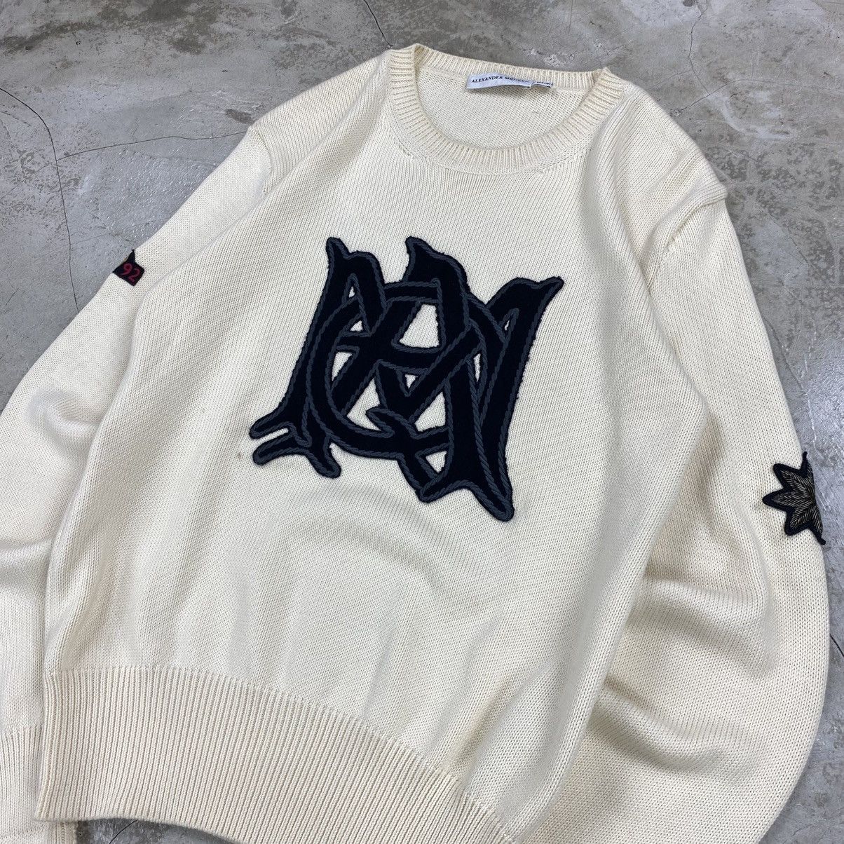 Alexander McQueen Embroidered Knitted Sweater Size US XS / EU 42 / 0 - 2 Thumbnail