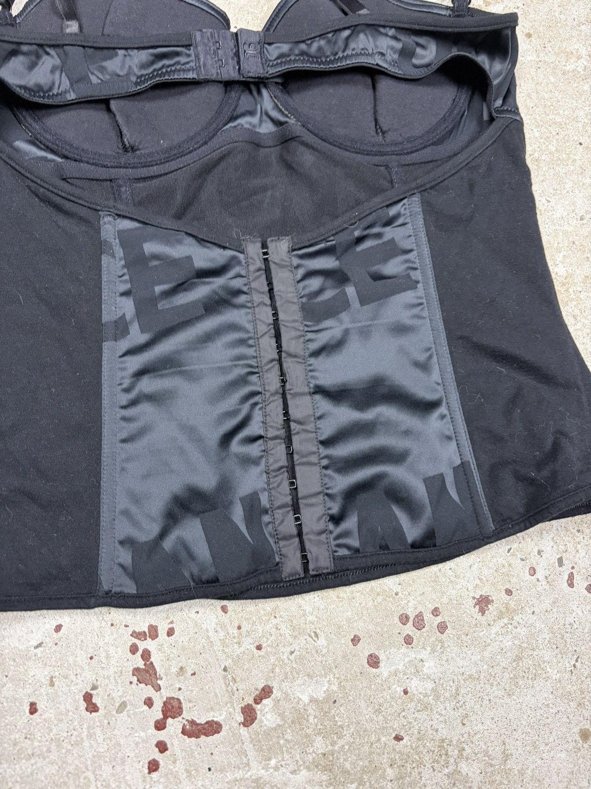 Dolce & Gabbana Vintage Dolce & Gabbana Underwear Black Corset Bustier Size M / US 6-8 / IT 42-44 - 11 Thumbnail