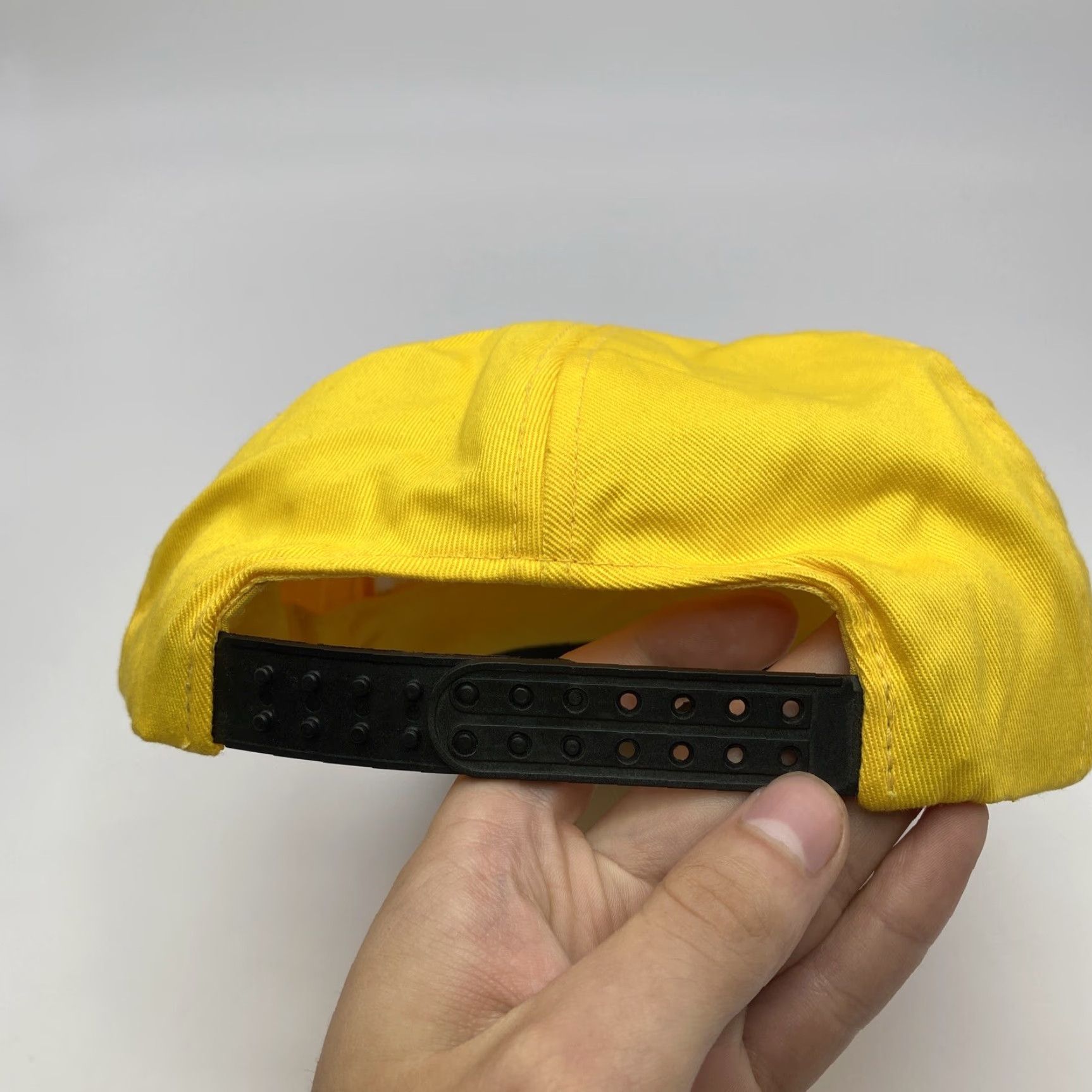 Vintage VINTAGE HaT Snapback Hat Racing - Cap - Adjustable - 90s Theme - Black/Cyellow - Men - Size S Size ONE SIZE - 4 Thumbnail
