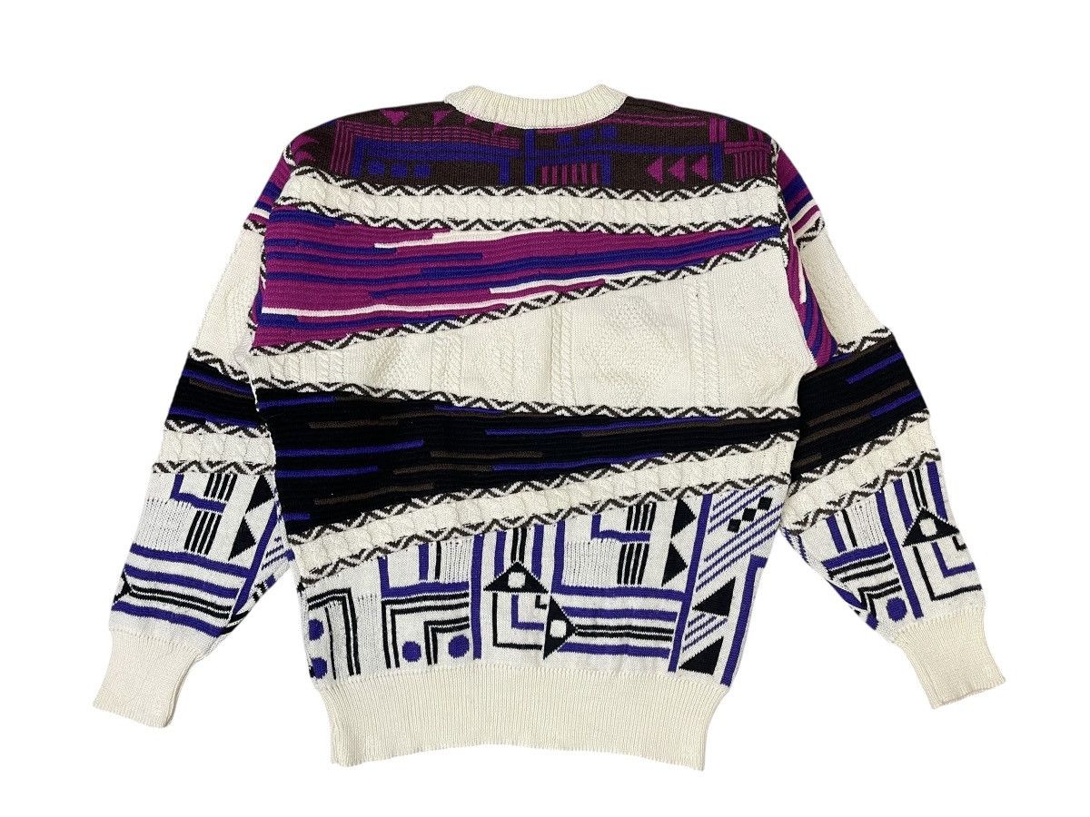 Aran Isles Knitwear Vintage Alan Vestimo Aztec Sweater Knitwear Size US L / EU 52-54 / 3 - 3 Thumbnail